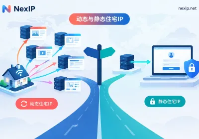 静态住宅IP和动态住宅IP哪个适合采集：先看任务要不要固定身份