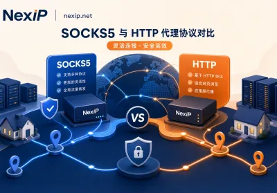 SOCKS5与HTTP代理协议在跨境业务中的性能对比怎么选？三个条件定胜负