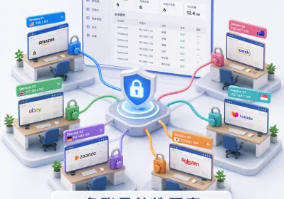 动态住宅IP粘性会话：多账号采集实操选型