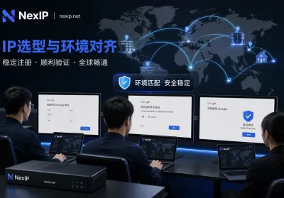 Google账号注册总弹手机号验证？海外IP怎么选：独享静态住宅IP与环境一致性对齐清单