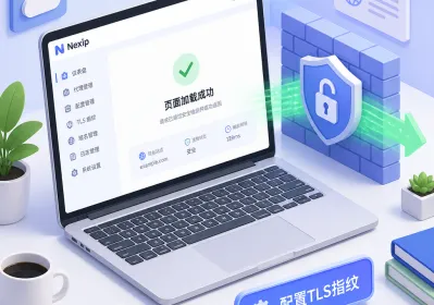 如何配置 TLS 指纹防止干净的住宅IP被目标网站秒封