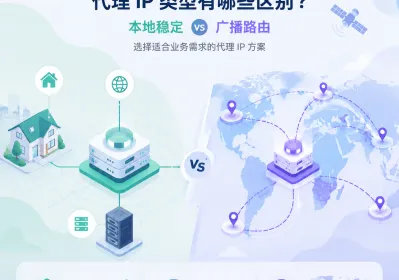 原生IP和广播IP区别及代理IP选择指南