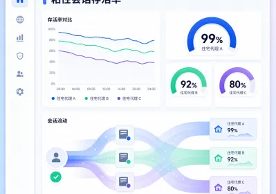 粘性住宅IP会话存活率分化大：登录采集配置实操