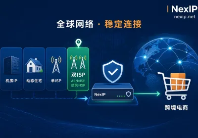 跨境电商为什么首选静态双ISP住宅IP？判据、对比与选型分档