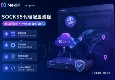 SOCKS5代理配置怎么做？指纹浏览器与Python实操