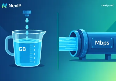 Proxy IP Billing: Traffic or Bandwidth? Calculate Three Numbers First, Then Decide Which Saves More