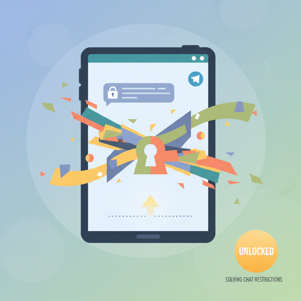 Telegram限制解除攻略配图